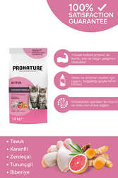 Pronature - Pronature Yavru Kuru Kedi Maması (Daily Growth) - Tavuk Etli ve Pirinçli - 1,5KG (1)