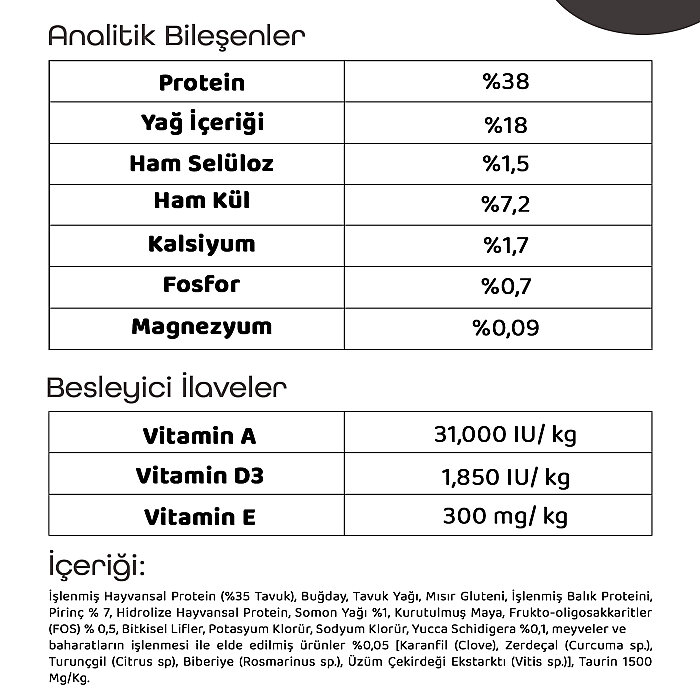 Pronature Yavru Kuru Kedi Maması (Daily Growth) - Tavuk Etli ve Pirinçli - 1,5KG - 4