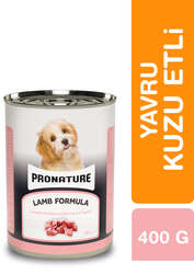 Pronature Yavru Yaş Köpek Maması (Puppy) - Kuzu Etli - 400GR - Thumbnail