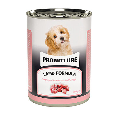 Pronature Yavru Yaş Köpek Maması (Puppy) - Kuzu Etli - 400GR - Thumbnail