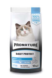 Pronature Yetişkin Kuru Kedi Maması (Daily Protect) - Hamsili ve Pirinçli - 10KG - Thumbnail