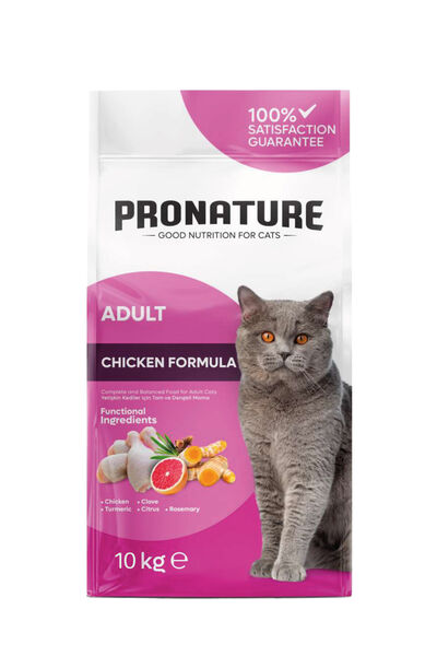 Pronature Yetişkin Kuru Kedi Maması (Daily Protect) - Tavuk Etli ve Pirinçli - 10KG