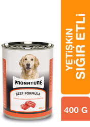 Pronature Yetişkin Yaş Köpek Maması (Adult) - Sığır Etli - 400GR - Thumbnail