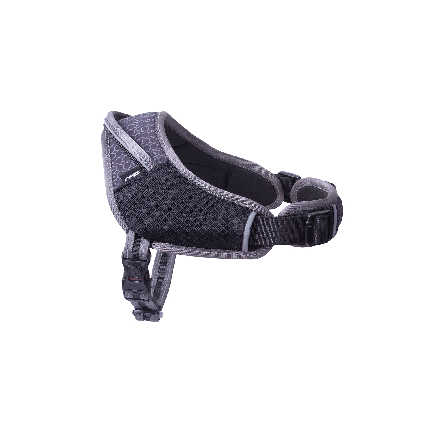 Rogz Air Tech Sport Harness Köpek Göğüs Tasması Medium Gri