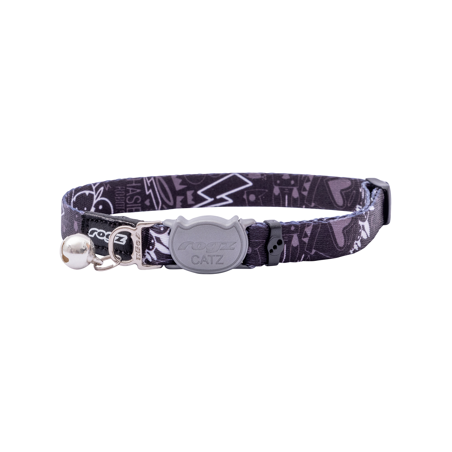 Rogz Catz Fusioncat Collar Kedi Boyun Tasması Gece Siyahı