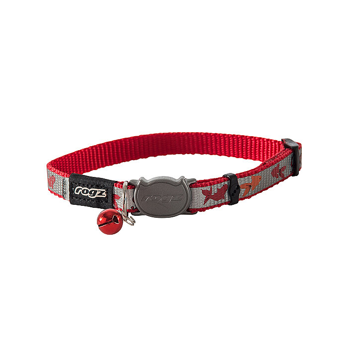 Rogz Catz Reflectocat Collar Kedi Boyun Tasması - Kırmızı - 1