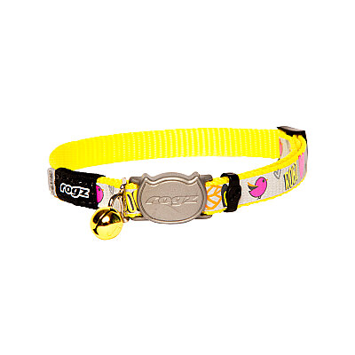 Rogz Catz Reflectocat Collar Kedi Boyun Tasması - Sarı