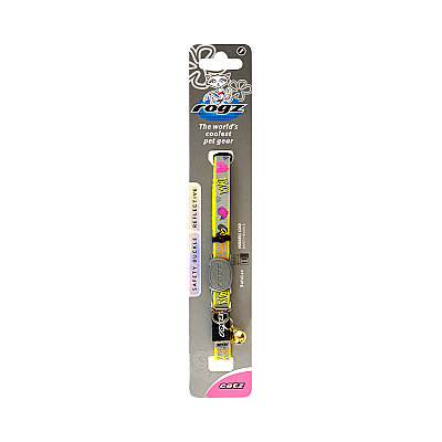 Rogz Catz Reflectocat Collar Kedi Boyun Tasması - Sarı - 3