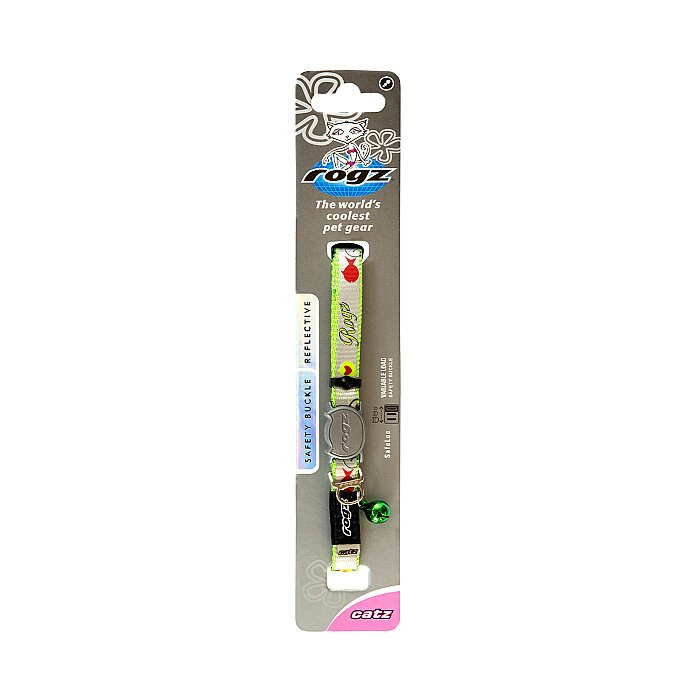 Rogz Catz Reflectocat Collar Kedi Boyun Tasması - Yeşil - 3