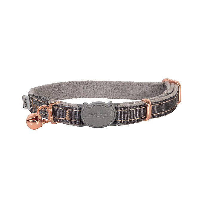 Rogz Catz Urbancat Collar Kedi Boyun Tasması - Gri - 1