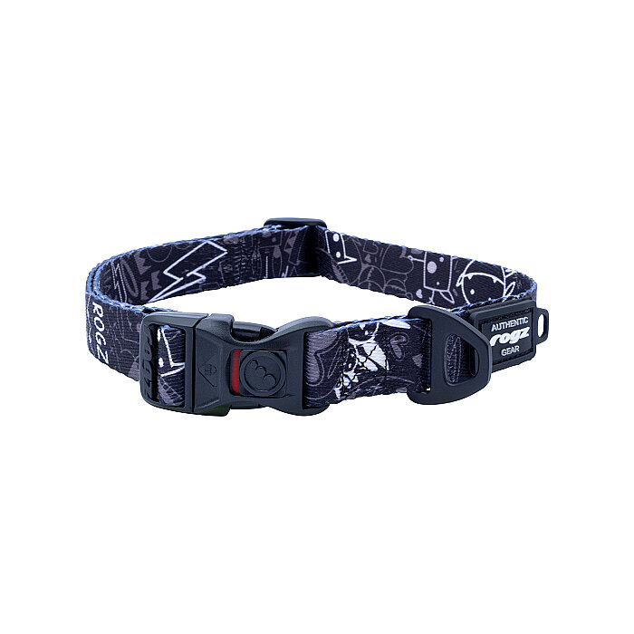 Rogz Fusion Collar Köpek Boyun Tasması Large - Gece Siyahı - 1