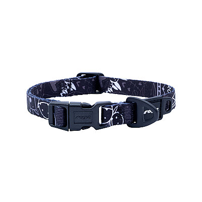 Rogz Fusion Collar Köpek Boyun Tasması Small - Gece Siyahı