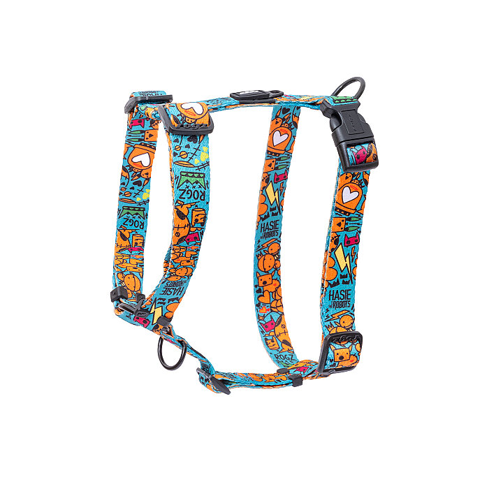 Rogz Fusion Harness Köpek Göğüs Tasması Medium - Turkuaz - 1