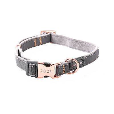 Rogz Urban Collar Köpek Boyun Tasması Medium - Gri