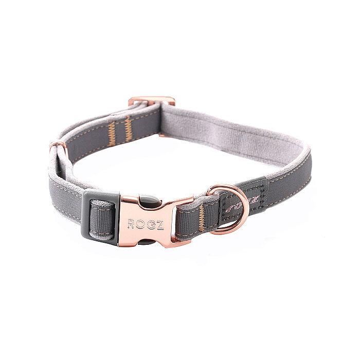 Rogz Urban Collar Köpek Boyun Tasması Medium - Gri - 1