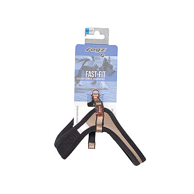Rogz Urban Fast Fit Tuig Köpek Göğüs Tasması Medium - Kahverengi (1)