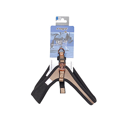 Rogz Urban Fast Fit Tuig Köpek Göğüs Tasması Small - Kahverengi (1)