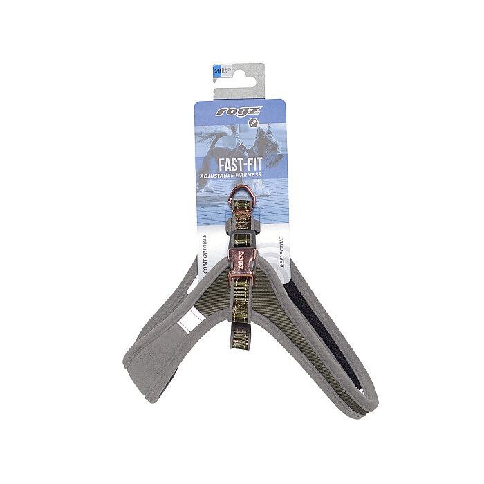 Rogz Urban Fast Fit Tuig Köpek Göğüs Tasması Small - Yeşil - 2