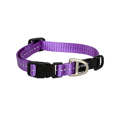 Rogz Utility Collar Köpek Boyun Tasması Small - Mor
