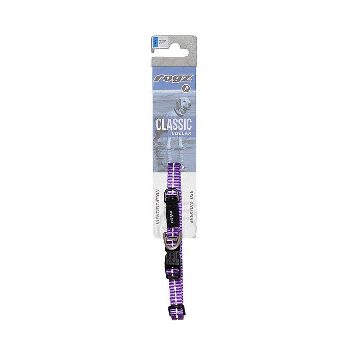 Rogz Utility Collar Köpek Boyun Tasması Small - Mor - 2