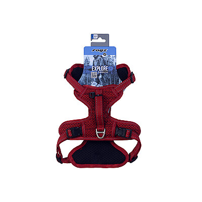 Rogz Utility Explore Harness Köpek Göğüs Tasması Small - Kırmızı (1)