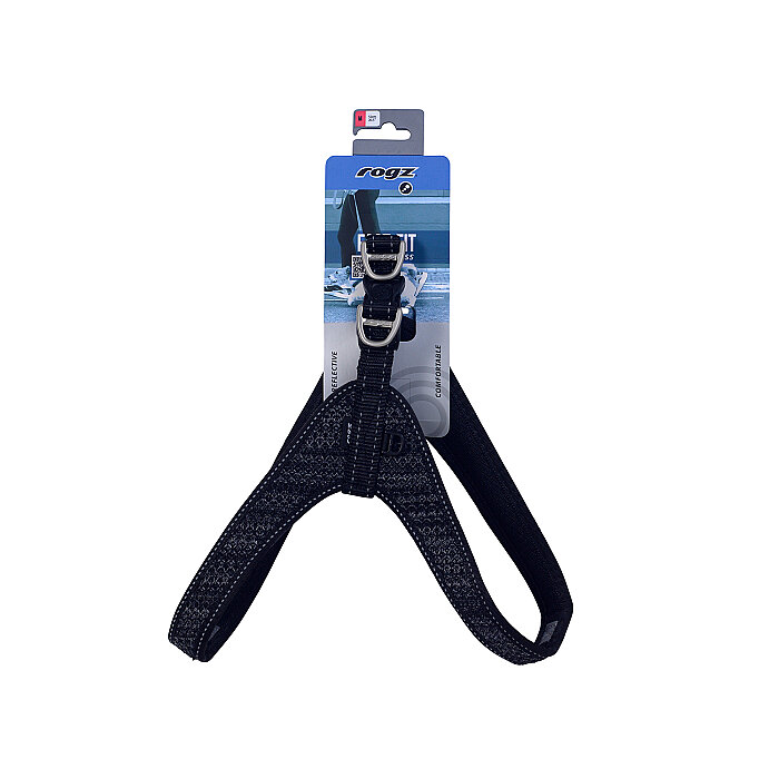 Rogz Utility Fast Fit Harness Köpek Göğüs Tasması Medium - Siyah - 2