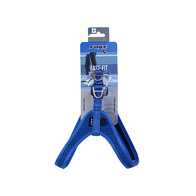 Rogz Utility Fast Fit Harness Köpek Göğüs Tasması Small - Mavi (1)