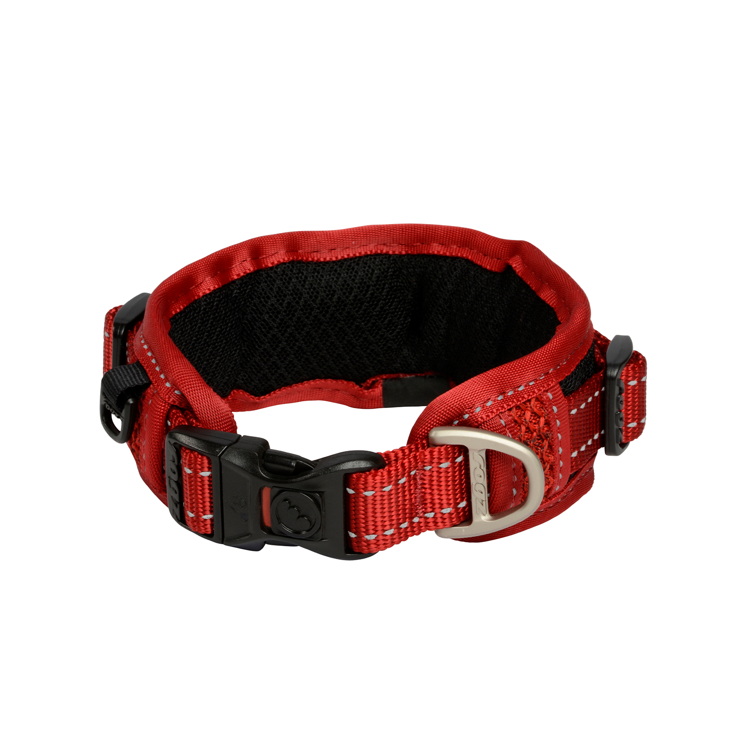 Rogz Utility Padded Collar Köpek Boyun Tasması Large Kırmızı