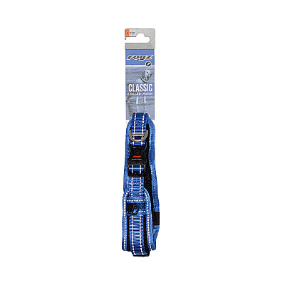Rogz Utility Padded Collar Köpek Boyun Tasması Large - Mavi (1)