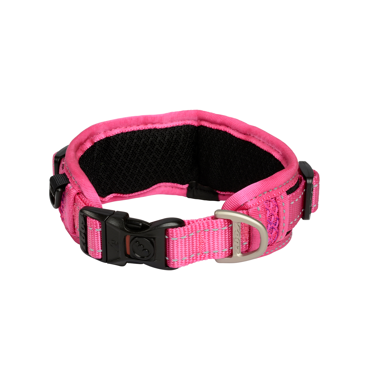 Rogz Utility Padded Collar Köpek Boyun Tasması Large Pembe