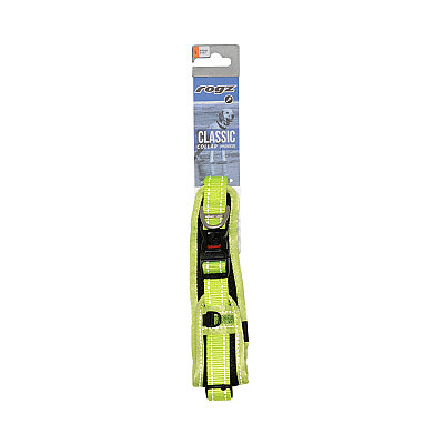 Rogz Utility Padded Collar Köpek Boyun Tasması Large - Sarı (1)