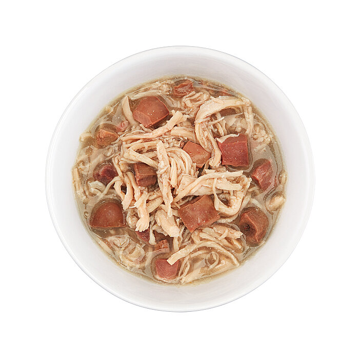 Schesir After Dark Tavuk Et Suyunda Yetişkin Kedi Konservesi 80g - 3