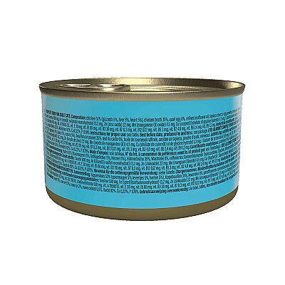 Schesir After Dark Tavuk ile Bıldırcın Yumurtası Paté Yetişkin Kedi Konservesi 80g - 2