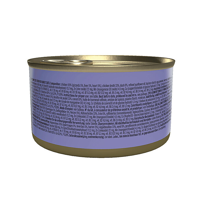 Schesir After Dark Tavuk ile Ördek Paté Yetişkin Kedi Konservesi 80g - 2