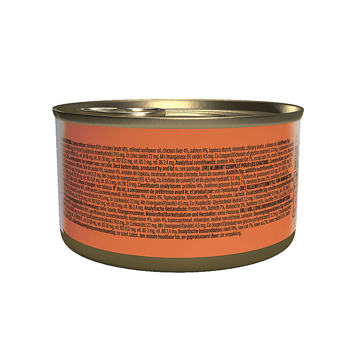 Schesir Baby Tavuk ile Somon Mus Konserve 12x70g - 2