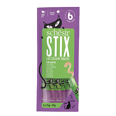 Schesir Stix Ördekli Krem Ödül Maması 12x6x15g