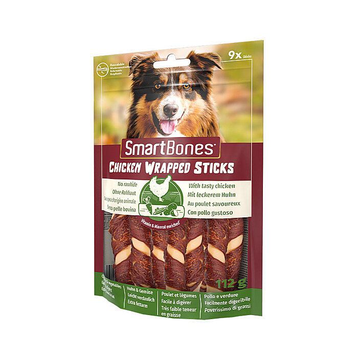 SmartBones Çubuk Köpek Ödül Maması Tavuklu Mini 112g - 1